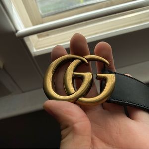 Gucci Belt in black and gold